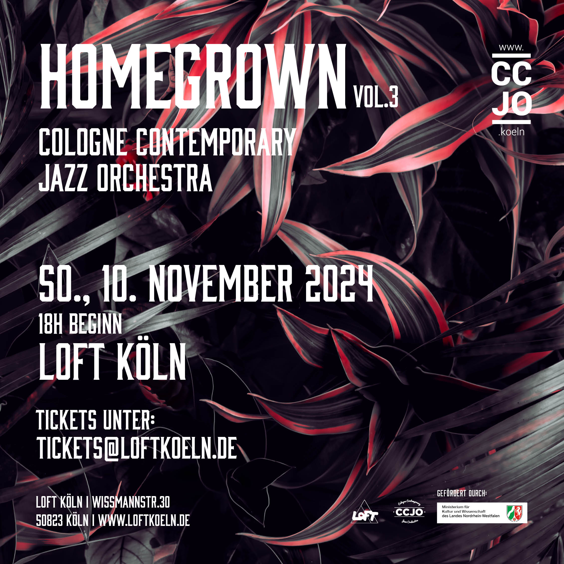 Cologne Contemporary Jazz Orchestra: Homegrown Vol. 3 