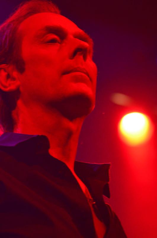 Peter Murphy in Red at Irving Plaza NYC Nov 21-11© Christine Connallon