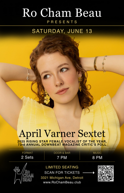 April Varner Sextet at Ro Cham Beau
