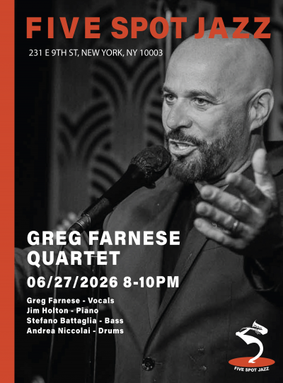 Greg Farnese Quartet at Five Spot Jazz