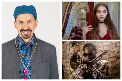 Shez Raja Ft Dennis Rollins And Anastasia Volkomorova at PizzaExpress Jazz Club Soho