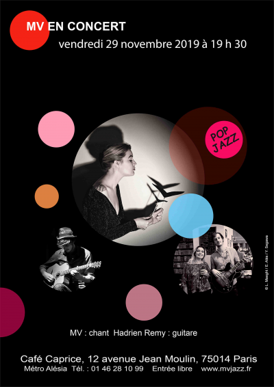 Mv & Hadrien Rémy En Concert at Caprice Café