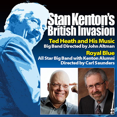 Stan Kenton British Invasion at West Los Angeles Jazz Festival at Four Points Sheraton Lax - event poster Stan Kenton British Invasion at West Los Angeles Jazz Festival at Four Points Sheraton Lax
