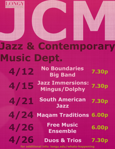 No Boundaries: Longy Big Band at Edward Pickman Concert Hall / Longy School Of Music