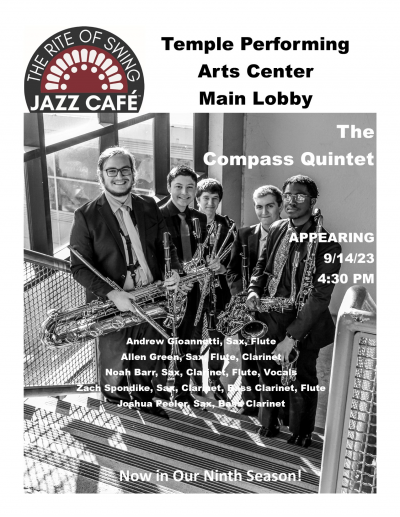 The Compass Quintet at Temple Performing Arts Center