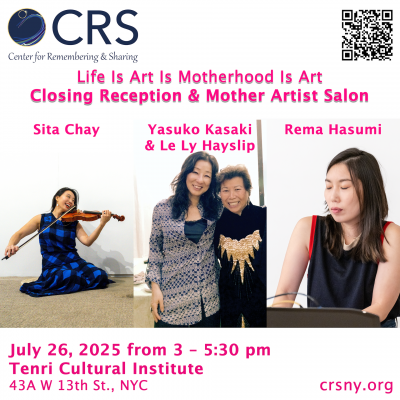 Mother Artist Salon at Life Is Art Is Motherhood Is Art at Tenri Cultural Institute