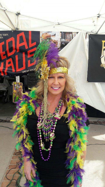 Cheryl Thurston's Mardi Gras Jazz at Voodoo Daddy's - event poster Cheryl Thurston's Mardi Gras Jazz at Voodoo Daddy's