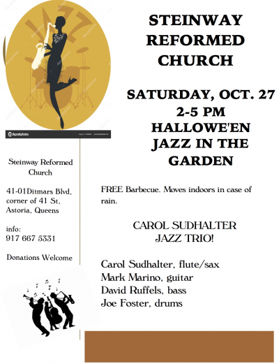 Carol Sudhalter Quartet at Steinway Reformed Church
