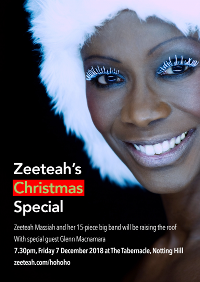 Zeeteah Massiah's Christmas Show at The tabernacle