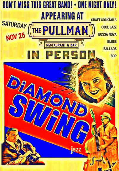 Cool Jazz After Thanksgiving at The Pullman Restaurant