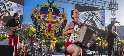Pascuala Ilabaca Y Fauna at Soka Performing Arts Center - event poster Pascuala Ilabaca Y Fauna at Soka Performing Arts Center