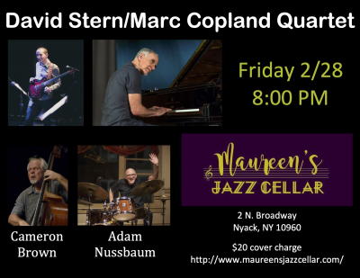 David Stern/marc Copland Quartet at Maureen's Jazz Cellar
