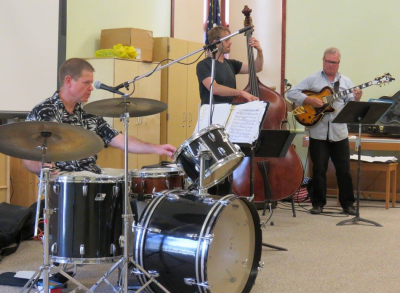 The Brad Allen Trio at Southside Fall Festival at Hyde Park