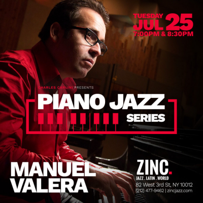 Piano Jazz Series: Manuel Valera at Zinc Bar