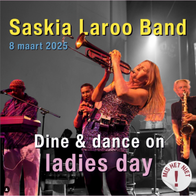 Saskia Laroo Band – Jazz & Soul To The Max! at Tobacco Theater