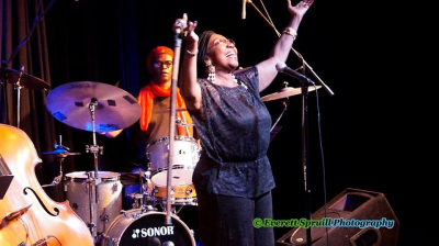 Miss Jacqueline Jones W/the Allan Vache Quartet at Blue Bamboo Center For The Arts