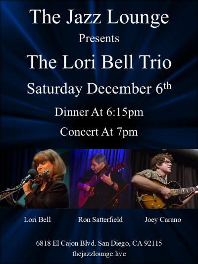 Lori Bell Trio at The Jazz Lounge