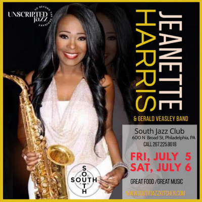 Jeanette Harris With Gerald Veasley Band at South Jazz Club