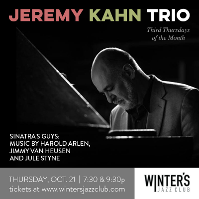Jeremy Kahn Trio at Winter's Jazz Club