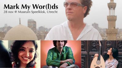 Mark My Wor(l)ds at Museum Speelklok - event poster Mark My Wor(l)ds at Museum Speelklok