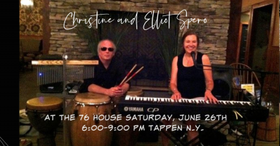 Christine And Elliot Spero at The 76 House - event poster Christine And Elliot Spero at The 76 House