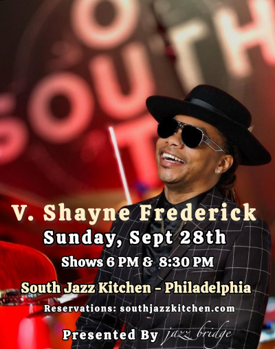 V. Shayne Frederick at South Jazz Kitchen