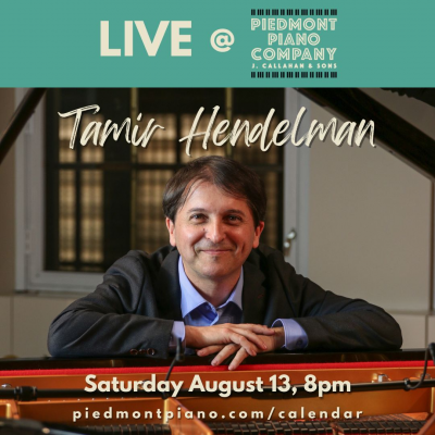 Tamir Hendelman at Jazz Piano Masters Series at Piedmont Piano Company