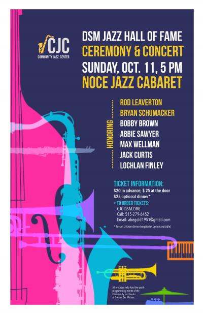 Des Moines Jazz Hall Of Fame Event
