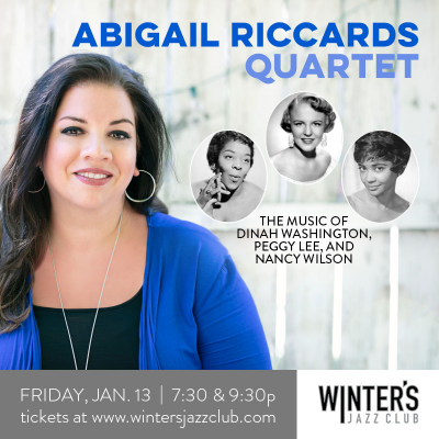 Abigail Riccards Quartet at Winter's Jazz Club