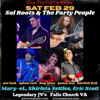 Sol Roots Band With Special Guests at JV's Music Room