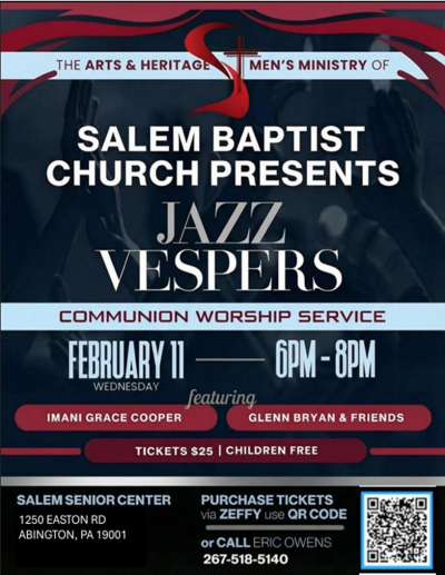Jazz Vespers Worship Service