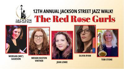 Red Rose Gurls at Jackson Street Jazz Walk Fest