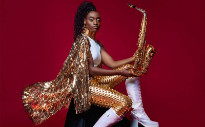 Lakecia Benjamin at Penn Live Arts - event poster Lakecia Benjamin at Penn Live Arts