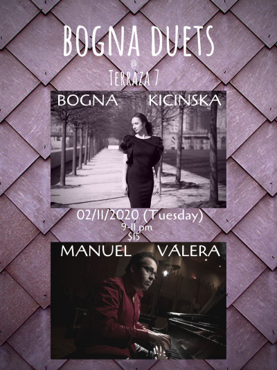 Bogna Duets Feat. Manuel Valera at Terraza 7 Live Music