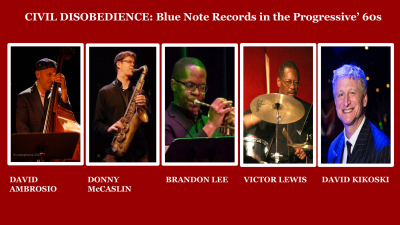 David Ambrosio's Civil Disobedience at Seattle Jazz Fellowship - event poster David Ambrosio's Civil Disobedience at Seattle Jazz Fellowship
