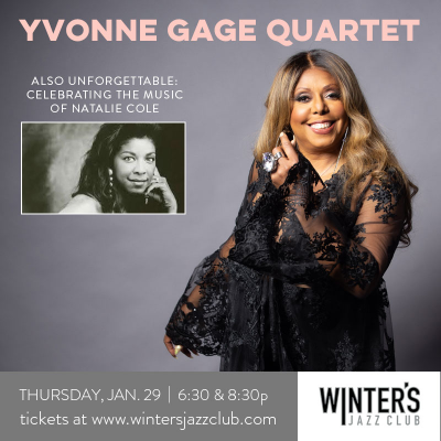 Yvonne Gage Quartet at Winter's Jazz Club