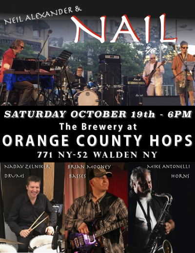 Neil Alexander & Nail at The Brewery At Orange County Hops