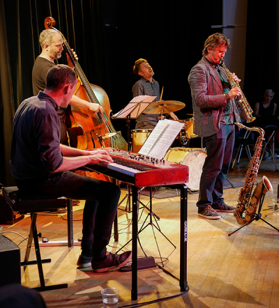 Ed Jones Quartet at Stoke-By-Nayland Hotel