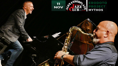 Erodoto Project - Mythos at Alexanderplatz Jazz Club - event poster Erodoto Project - Mythos at Alexanderplatz Jazz Club
