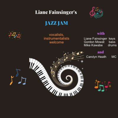 Jazz Jam With The Liane Fainsinger Trio at La Vegan Ethiopian & Eritrean Vegan Cuisine - event poster Jazz Jam With The Liane Fainsinger Trio at La Vegan Ethiopian & Eritrean Vegan Cuisine