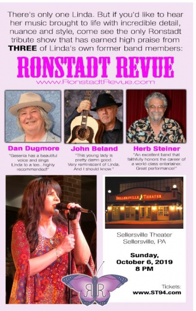 Ronstadt Revue: The Ultimate Tribute at Sellersville Theater 1894