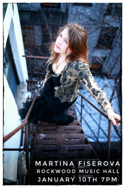 Martina Fiserova at Rockwood Music Hall