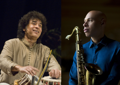 Joshua Redman & Zakir Hussain With Joel Ross And Zach Moses Ostroff at Frost Amphitheater