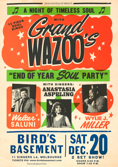 Grand Wazoo&#039;s End Of Year Soul Party