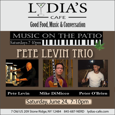 Pete Levin Trio at Live At Lydia's at Lydia's Cafe