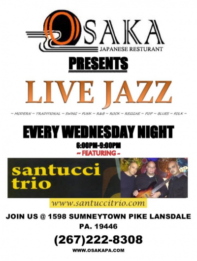 Santucci Trio at Osaka + Japanese Steak House