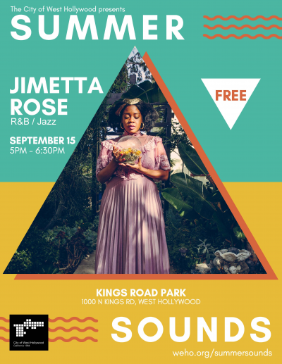 Jimetta Rose  at Summer Sounds Series at Kings Road Park