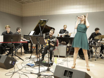 Sherry Alves with George Colligan at Montavilla Jazz Festival at Portland Metro Arts