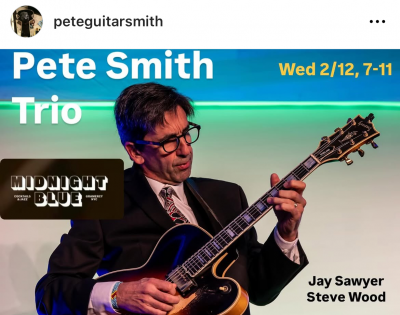 Pete Smith Trio at Midnight Blue