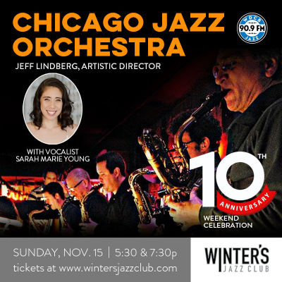 Chicago Jazz Orchestra With Sarah Marie Young